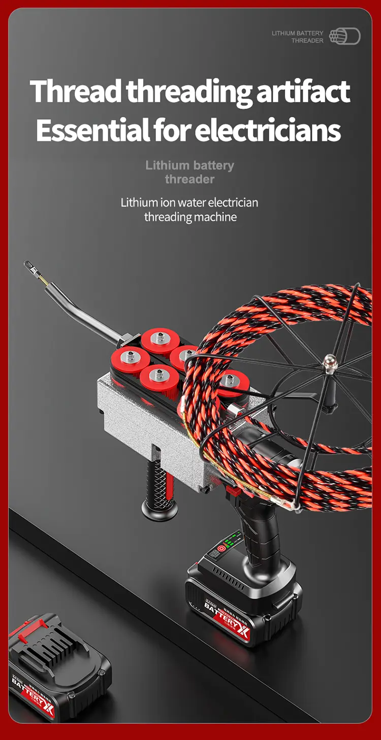 lithium battery threading machine